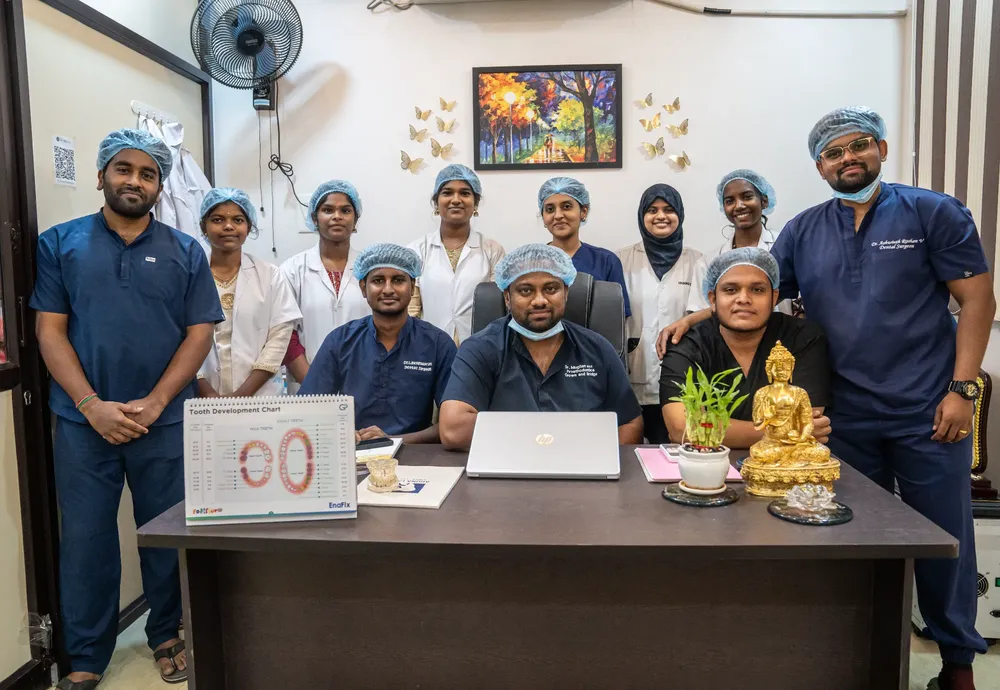 Inside Dr Mugilan's Dental Clinic