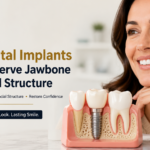 Dental Implants in Pondicherry preserving jawbone and facial structure with a natural-looking dental implant restoration.